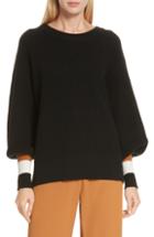 Women's A.l.c. Jasper Lambswool & Cashmere Blend Sweater - Black