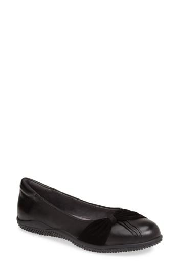 Women's Softwalk 'haverhill' Flat M - Black