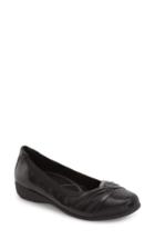 Women's Aravon Andrea Flat B - Black