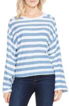 Women's Two By Vince Camuto Lydia Stripe Tee - Blue