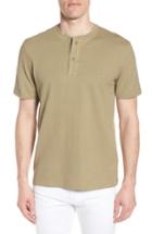 Men's Lacoste Henley T-shirt (l) - Green
