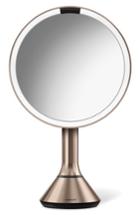 Simplehuman Eight Inch Sensor Mirror With Brightness Control, Size - Rose Gold