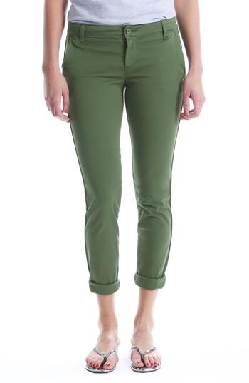 Women's Kut From The Kloth Stretch Cotton Pants X - Green