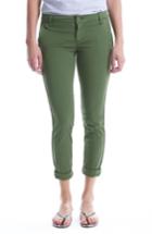 Women's Kut From The Kloth Stretch Cotton Pants X - Green
