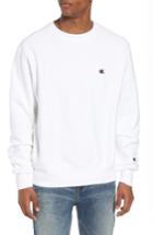 Men's Champion Reverse Weave Sweatshirt, Size - White