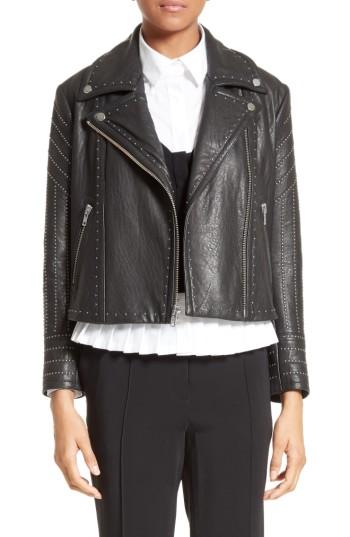 Women's Yigal Azrouel Studded Leather Jacket
