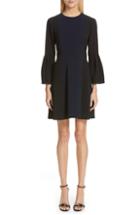 Women's Sachin & Babi Colorblock Bell Sleeve Evening Dress - Blue