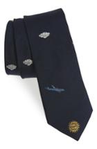 Men's Paul Smith Sky Silk Skinny Tie, Size - Blue