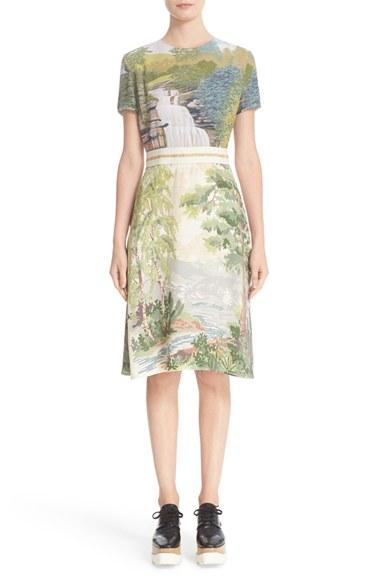 Women's Stella Mccartney Landscape Print Dress