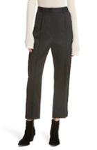 Women's Mm6 Maison Margiela Fray Edge Pieced Pants Us / 40 It - Black
