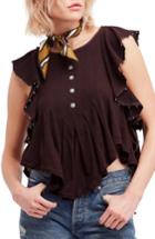 Women's Free People Tiny Bells Tank, Size - Black
