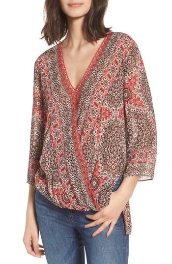 Women's Bailey 44 Santa Fe Trail Surplice Top - Red