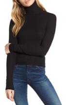 Women's Ag Chels Ribbed Turtleneck Sweater - Black