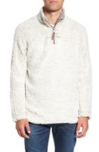 Men's True Grit Frosty Tipped Quarter Zip Pullover - Brown