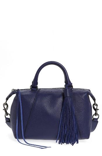 Rebecca Minkoff Small Isobel Leather Satchel - Blue