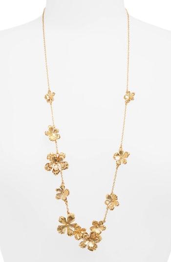 Women's J.crew Pansy Garland Necklace
