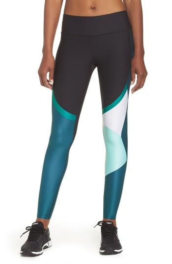 Women's Under Armour Vanish Chop Block Studio Leggings - Black