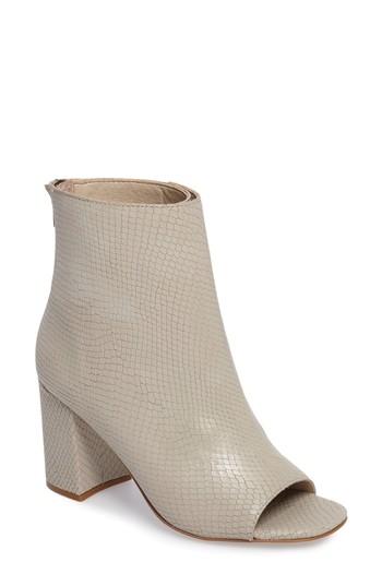 Women's Matisse Melaney Open Toe Bootie .5 M - Ivory