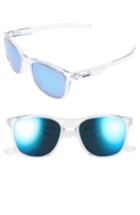 Women's Oakley Trillbe X 52mm Polarized Sunglasses - Clear/ Sapphire Iridium P