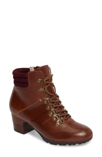 Women's Jambu Burch Water Resistant Lace-up Boot .5 M - Brown