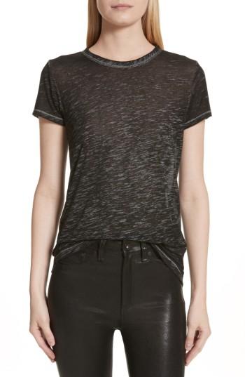 Women's Rag & Bone/jean The Burnout Tee, Size - Grey