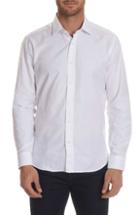 Men's Robert Graham Regular Fit Ragtop Jacquard Sport Shirt, Size - White