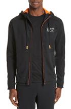 Men's Ea7 Ventus Zip Hoodie - Black