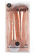 Colorjust Must Have Mini Brush Collection, Size - Rose Gold