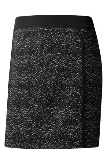 Women's Adidas Print Gold Skort - Black