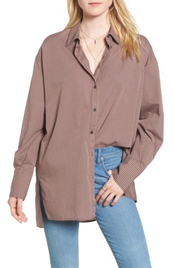 Women's Free People Lakehouse Oversize Shirt