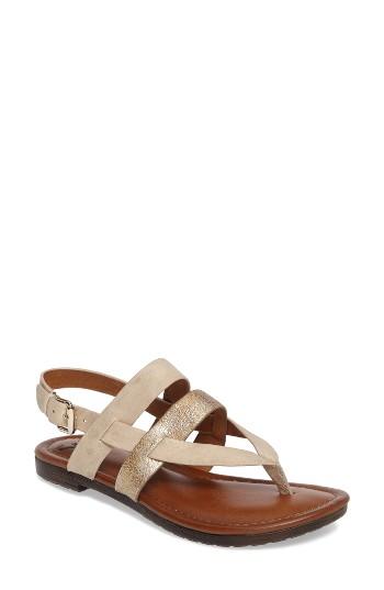 Women's Sofft Bena Strappy Sandal .5 M - Metallic