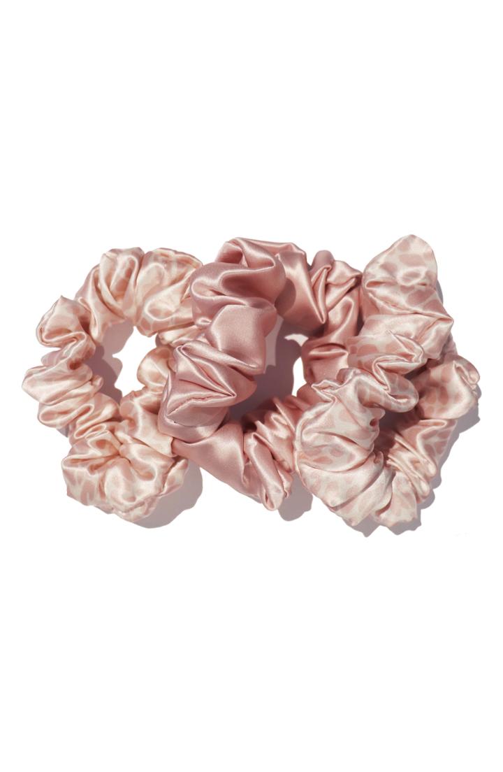 Slip(tm) For Beauty Sleep 3-pack Slipsilk(tm) Hair Ties, Size - Pink