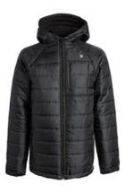 Men's Hurley Protect Max Water-repellent Quilted Jacket, Size - Black