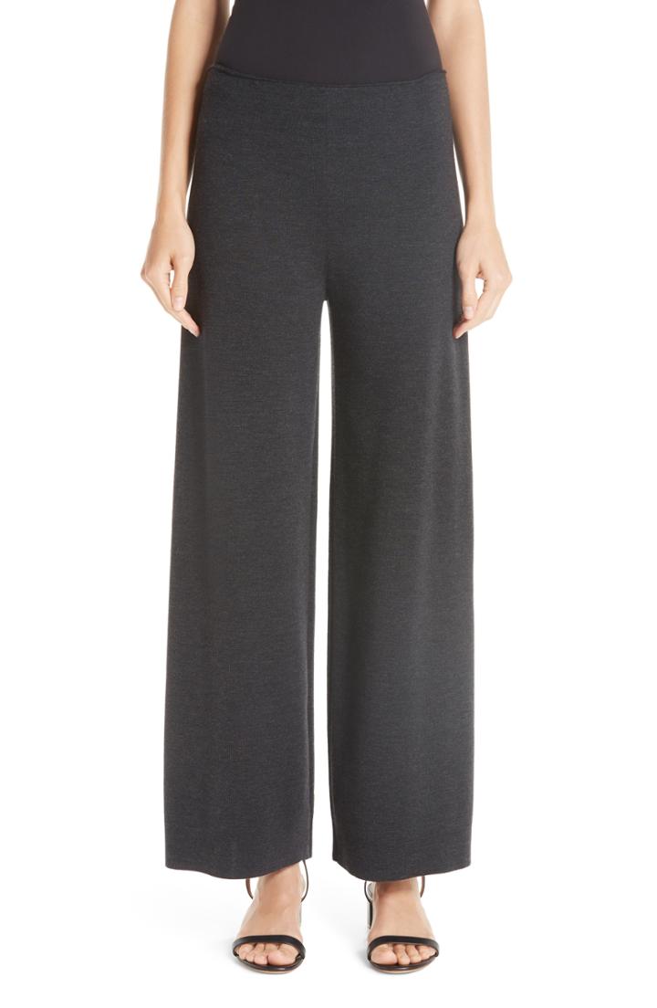 Women's Mansur Gavriel Milano Knit Stretch Wool Trousers