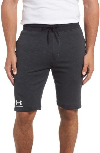 Men's Under Armour Sportstyle Shorts, Size - Black