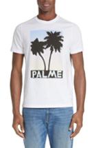 Men's Ps Paul Smith Palm Screen T-shirt - White