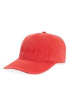 Men's Timberland Southport Beach Baseball Cap - Red