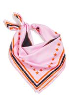 Women's Givenchy '17' Square Silk Scarf, Size - Pink