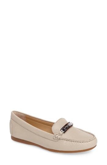 Women's Michael Michael Kors Nadia Moc Toe Loafer M - Grey