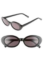 Women's Elizabeth And James Mckinely 51mm Oval Sunglasses - Black