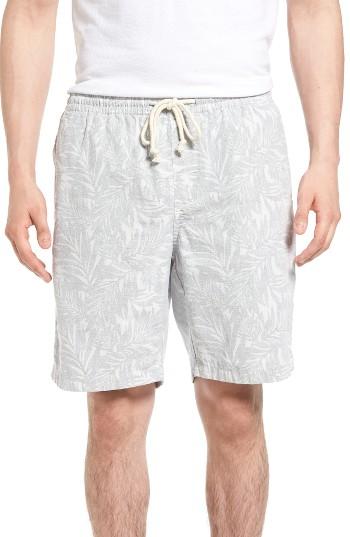 Men's Nordstrom Men's Shop Print Chambray Shorts