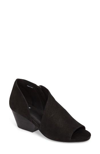Women's Eileen Fisher Time Block Heel Bootie M - Black