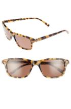 Men's Ted Baker London 55mm Polarized Sunglasses - Havana