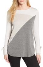 Petite Women's Nic+zoe Perfect Angles Knit Top, Size P - White