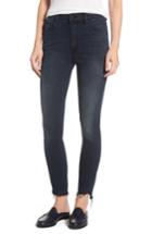 Women's Mother The Stunner High Waist Frayed Step Hem Jeans - Black