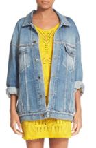 Women's Roberto Cavalli Star Back Denim Jacket