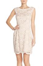 Women's Vince Camuto Lace Fit & Flare Dress - Pink