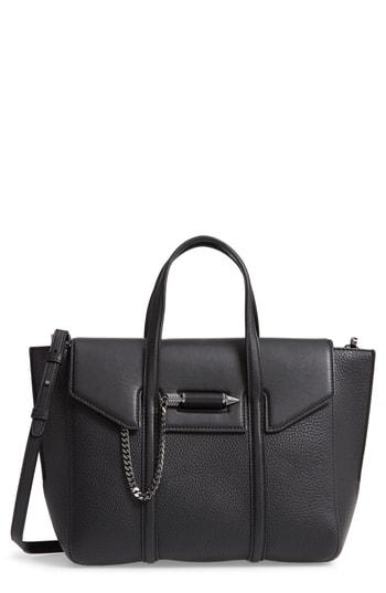 Mackage Small Barton Leather Tote - Black