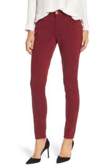 Women's True Religion Brand Jeans Jennie Curvy Skinny Jeans - Red