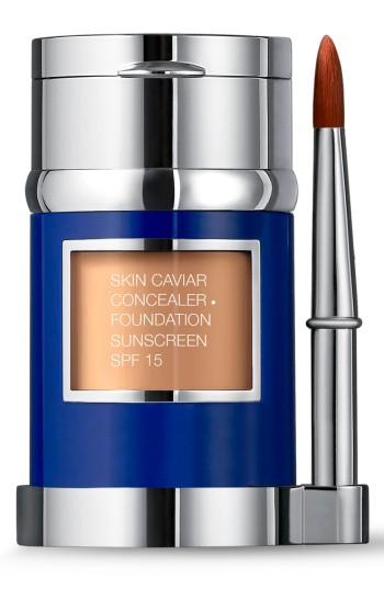 La Prairie Skin Caviar Concealer + Foundation Sunscreen Spf 15 - Warm Beige